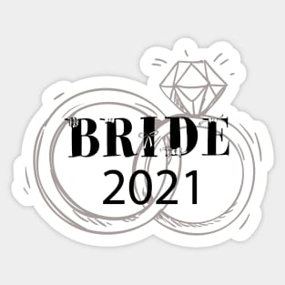 gift for bride| mother of the bride gift | sister of the bride gift | engagement gift for couple Women's Sticker